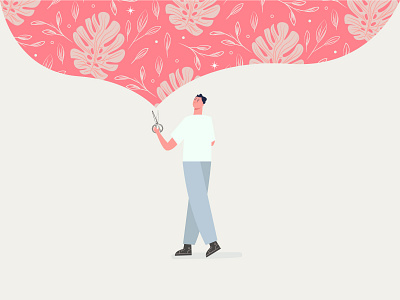 Creative Process characters design creative process design illustration vector