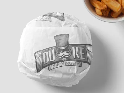 Duke Burgers brand graphicdesign illustration logo logo 2d