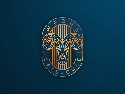Wedus animal artismdesign artwork brand identity branding coreldraw creative forsale goat graphic design graphicdesign grid icon illustrator lamb line art logo luxury monoline sheep