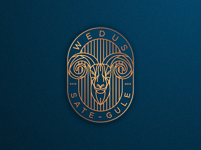 Wedus animal artismdesign artwork brand identity branding coreldraw creative forsale goat graphic design graphicdesign grid icon illustrator lamb line art logo luxury monoline sheep