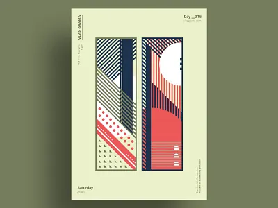 BOOKMARKS - Minimalist poster design abstract abstract art abstract design composition design design art geometric geometric art geometric design geometric illustration illustration minimalism minimalist minimalist design minimalist poster poster poster a day poster art poster challenge poster collection