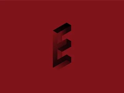 Letter E 36days e 36daysoftype 36daysoftype06 contest design design inspiration illustration lettering red thedesigntip type typematters typography t恤 vector