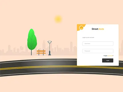Street Light Automation app branding design illustration logo ui user experience design user interface design ux web deisgn website
