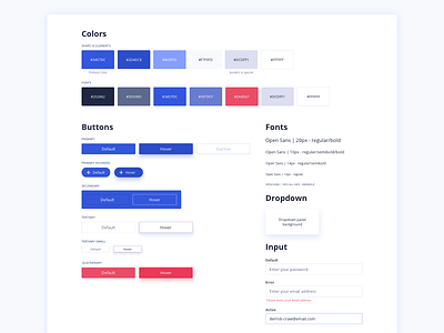 Style Guide UI Design daily ui dailyui ildiesign ildiko ignacz style guide ui ui design ui kit ui pattern ui practice ui style guide ux ux design