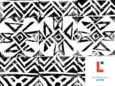 [4/100] Mayan pattern 100dayofpattern 100dayproject 100dayproject2019 mayan patternoftheday staycreative surfacepattern textilepattern the100dayproject the100dayproject2019 tribal