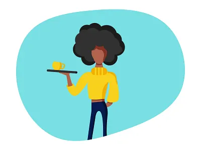 Some coffee? design illustration vector