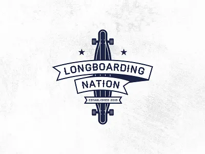 Longboard Nation Logo deck extreme extremesport logo logodesign longboard longboarding nation sport