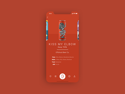 Untappd / Static 2 app apple beer concept ios iphonex mobile redesign ui untappd ux