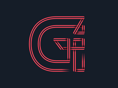 #36days_G 36daysoftype 3d color illustration illustrator letter g lettering logo shadow type typography vector