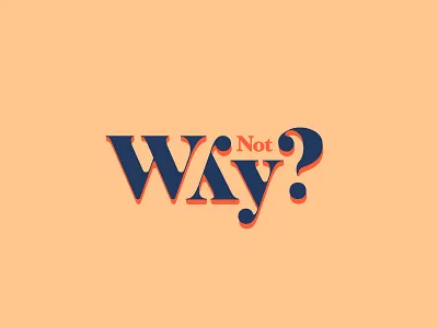 Why not? font idea typography why y y logo