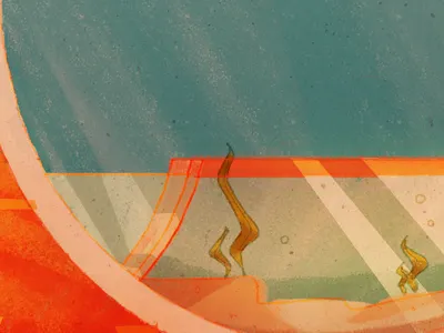 36 Days of Type | C 3 36days c 36daysoftype illustration seaweed water