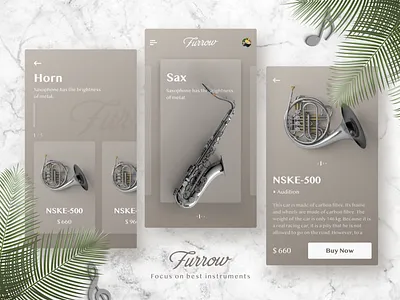 Classical instruments app classic classical music design instruments retro ui vintage