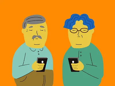 Awkward awkward father in law illustration man taiwan vector