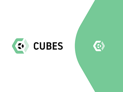 Cubes architect architecture architecture logo branding cube cubes enviroment green