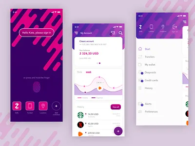 Banking mobile app bank banking chart ecommerce finance mobile mobile app mobile design statistics ui ux