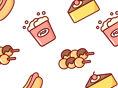 food ui 品牌 商标 图标 应用 插图 插画 设计