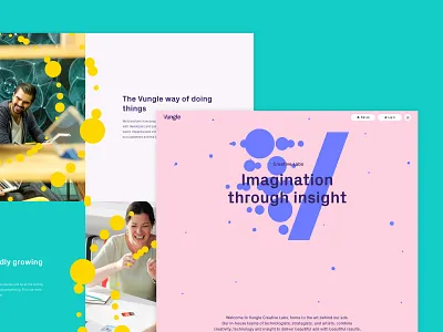 Vungle.com - Creative Labs design ui ux web website