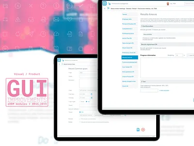 GUI Improvements colours component library components design design system icon icons inspiration product shapes ui user experience ux ux ui web design