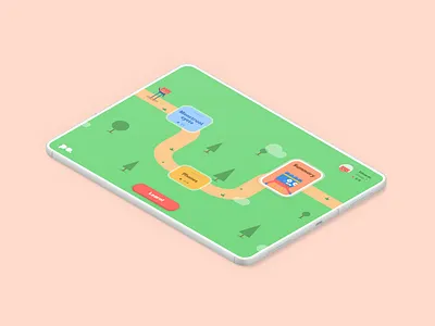 Po - Children Learning Platform app child children illustration interaction po ui ux