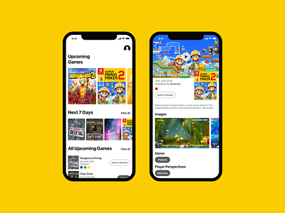 Upcoming Games borderlands games minimal super mario tracking ui upcoming videogames