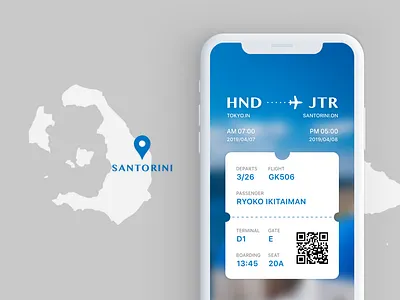 Daily UI #24 BoardingPass boardingpass dailyui dailyui024 uidesign