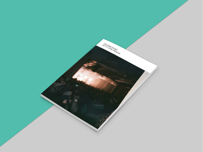 Sylvan Esso Photobook design magazine magazine design photobook photograhy sylvan esso