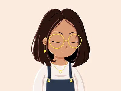 03 character character design cute girl graphic design illustration vector 그래픽디자인