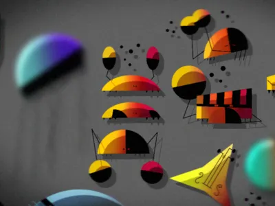 Czesiociuch look dev. animation animation 2d character czesiociuchy czesław illustration mozil styleframe