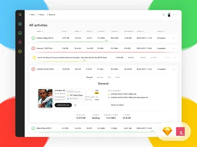 Application - Freebie (Sketch & InVision Studio) application application design download free freebie invision studio sketch app