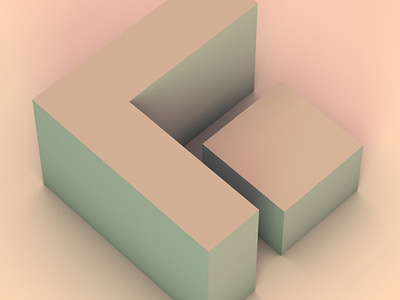 36daysoftype - G cinema4d design geometrical letter lettering letters practice type typography
