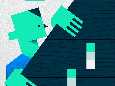 Design isn't static. brand design illustration swatches website