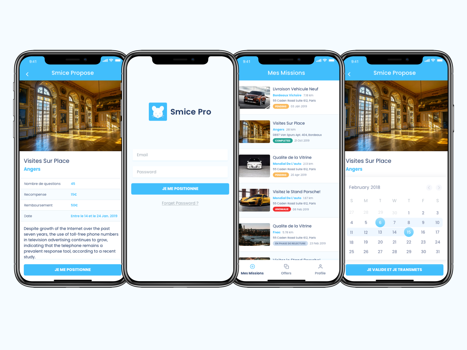 App Design app clean date design detail events events app iphone list login menu smice tab ui ui design ui design ux design uiux ux
