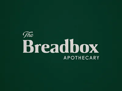 The Breadbox Apothecary apothecary biology branding bread health logo logotype natural organic organic logo science tampa texture tonic type typography vintage