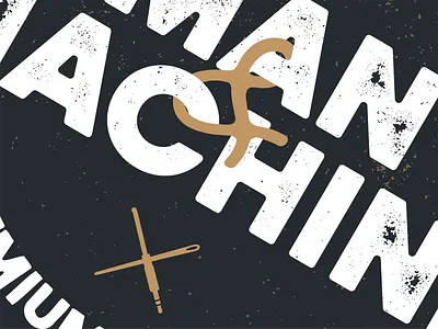 Man & Machine apparel apparel design brand branding design graphic design illustration logo vector visual design