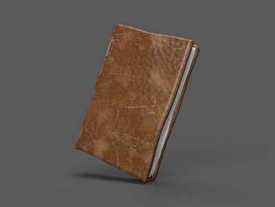 Worn Book - 3D Model