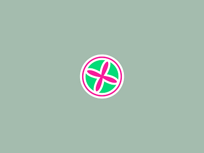 The Masters art augusta azalea brand and identity branding design flower graphic graphic design graphic art graphic artist graphic artists green illustration logo logo a day logo alphabet logo design concept pink the masters