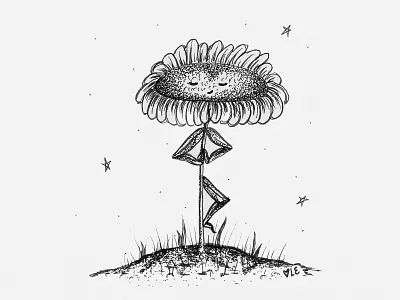 Namaste Yoga Flower Illustration animal illustration character design children book illustration drawing graphics illustration illustrator ink drawing ink illustration nature pen and ink