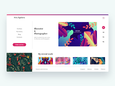 Website portfolio adobexd artboard awesome design dashboard design designer graphic design illustration interface design page ui ui design uiux ux ux design vector web webdesign