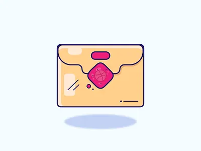 Dribbble Invitation design dribbble dribbbleinvitation icon illustration illustrator invitation logo minimal vector