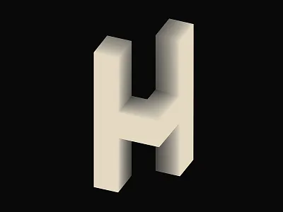 Letter H / 36daysoftype 2d 36daysoftype06 adobeillustrator contest illustration letter h lettering typography