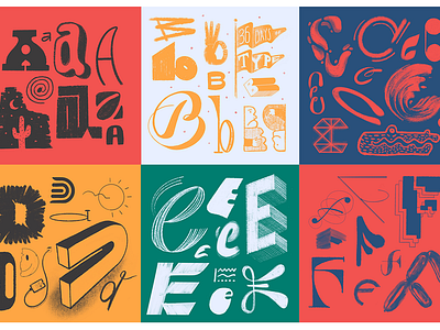 36 Days of Type (A-F) 36daysoftype 36daysoftype a 36daysoftype b 36daysoftype c 36daysoftype d 36daysoftype e 36daysoftype f design illustration lettering procreate type typography
