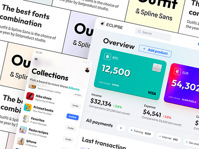 🏆 Best fonts for 2023 in app design, websites, or branding app branding dashboard design figma mobile templates ui ui kit web