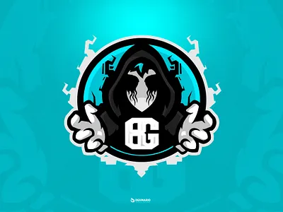 BersGamer branding branding brand identity design eyeless gaming identity illustration logotype mascot mascot logo premade logo typography vector