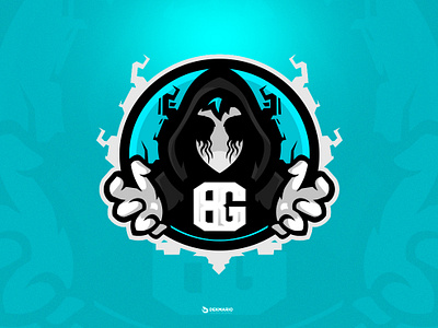 BersGamer branding branding brand identity design eyeless gaming identity illustration logotype mascot mascot logo premade logo typography vector
