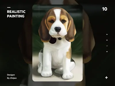 Realistic painting illustration 插图