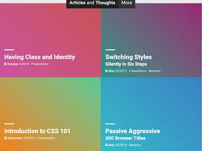 blog landing design freelance funtimes
