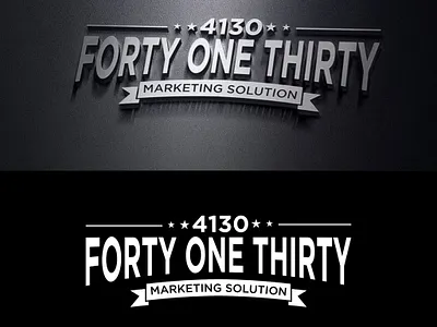 Forty One Thirty a letter logo brand identity branding branding agency coffee logo corporate branding corporate identity design flat graphic graphic design graphic design icon illustration logo logo design logo designer typography vector watch logo