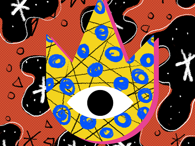 Eye Be Colorful art colorful design digital eye illustration logo photoshop sketchingmachine