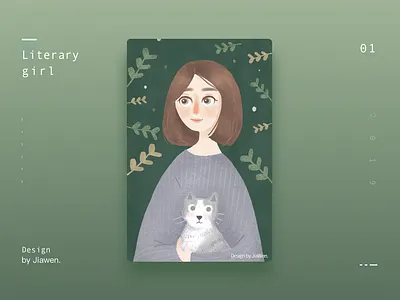 illustrations character design girl illustration