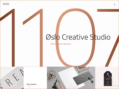 Kalós agency business clean concept creative designer freelancer minimal packaging portfolio shop studio webstite mockup wordpress